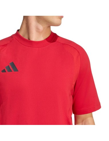 Men's adidas Tiro 26 Travel Tee red KD1121