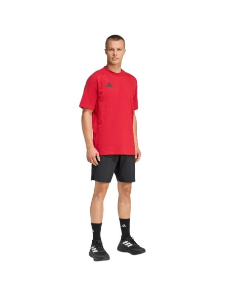 Men's adidas Tiro 26 Travel Tee red KD1121