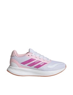 Adidas Runfalcon 5 kids' shoes white and pink JP9396