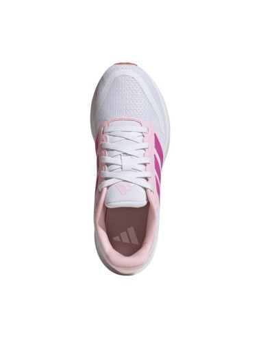 Adidas Runfalcon 5 kids' shoes white and pink JP9396