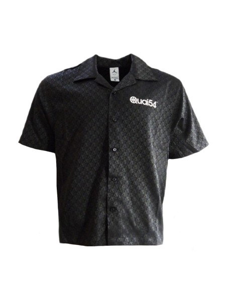 Air Jordan Quai 54 Shirt men's elegant shirt short sleeve black FZ1768045