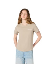 Champion Women's Short Sleeve Tshirt Beige 118408 MS041