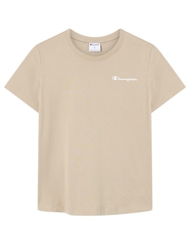 Champion Women's Short Sleeve Tshirt Beige 118408 MS041