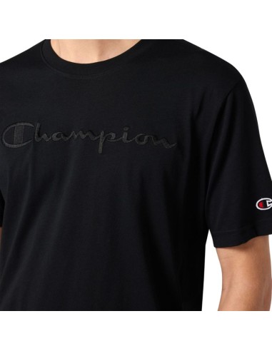 Men's Champion SS Tee Black 220273 KK001