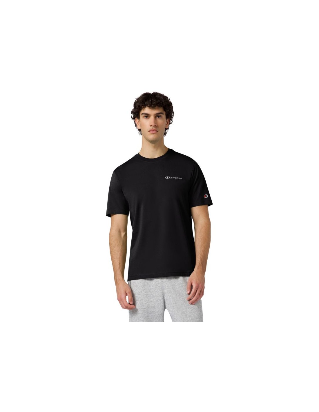 Men's Champion SS Tee Black 221798 KK001