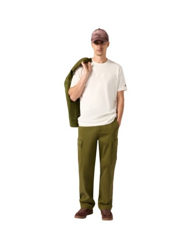 Men's Champion SS Tee Cream 220273 WW056