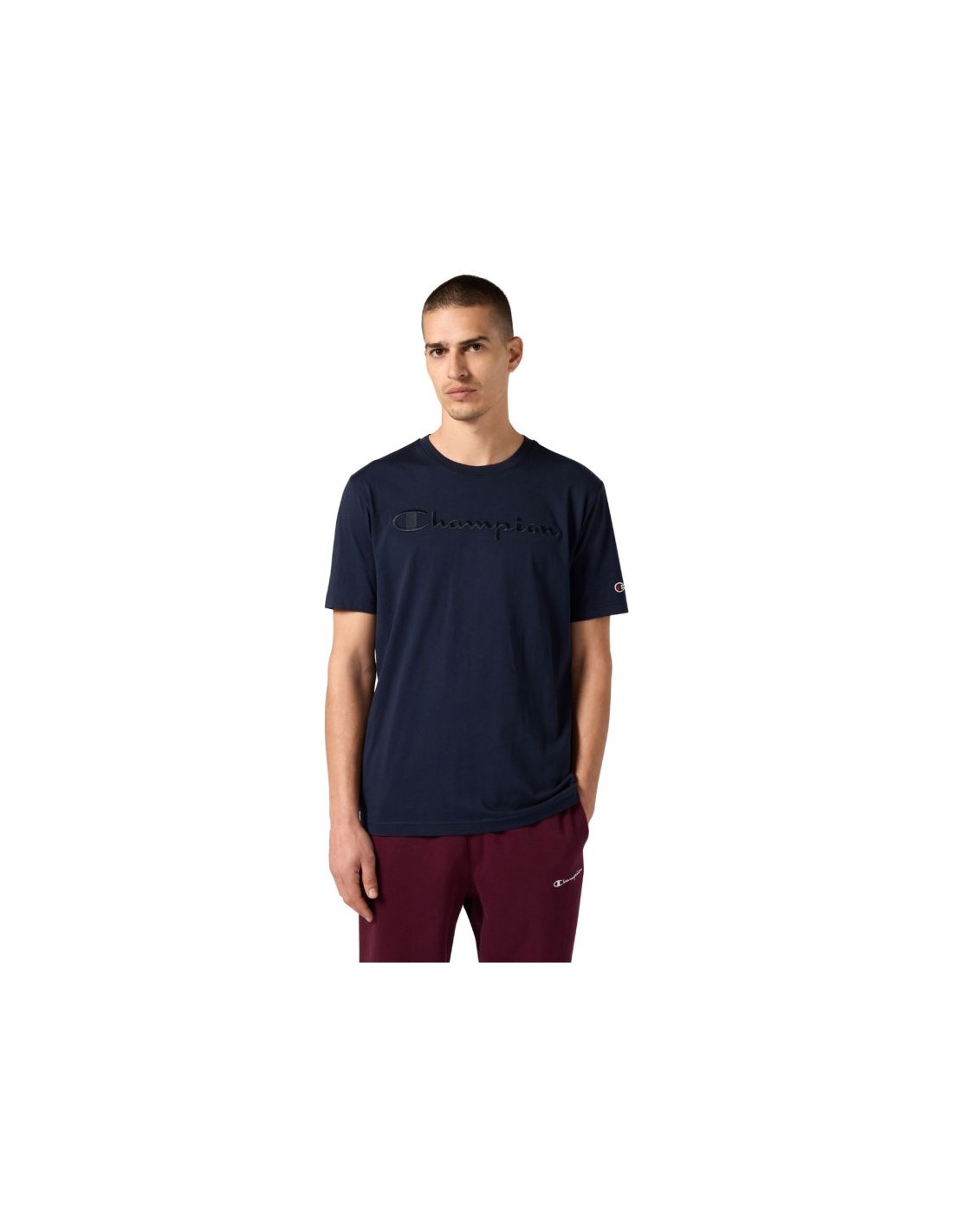 Men's Champion SS Tee Navy Blue 220273 BS501
