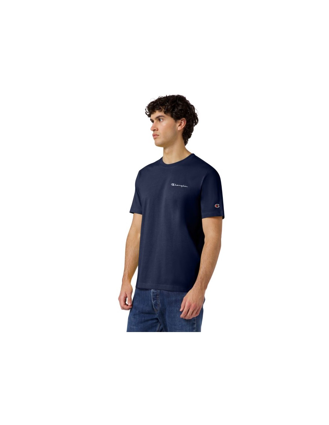 Men's Champion SS Tee Navy Blue 221798 BS501