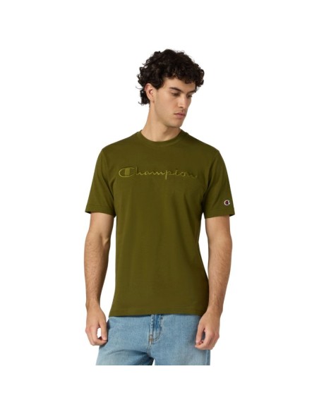 Men's Champion SS Tee Olive 220273 GS585