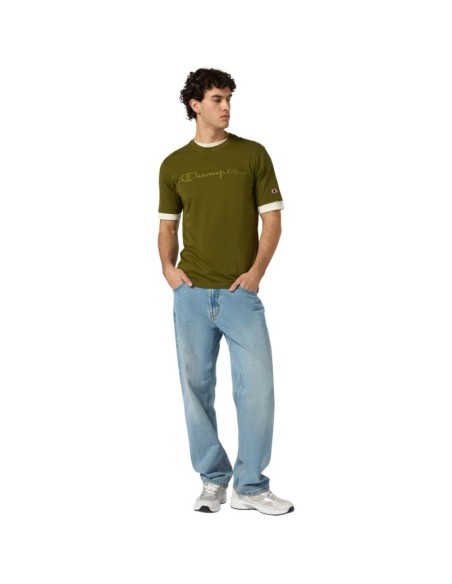 Men's Champion SS Tee Olive 220273 GS585