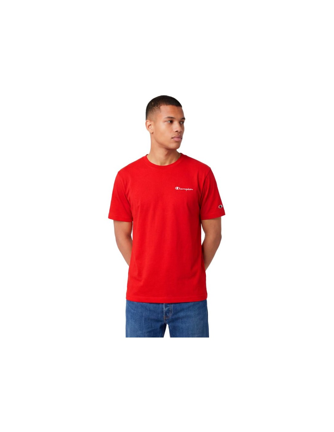 Men's Champion SS Tee red 221798 RS067