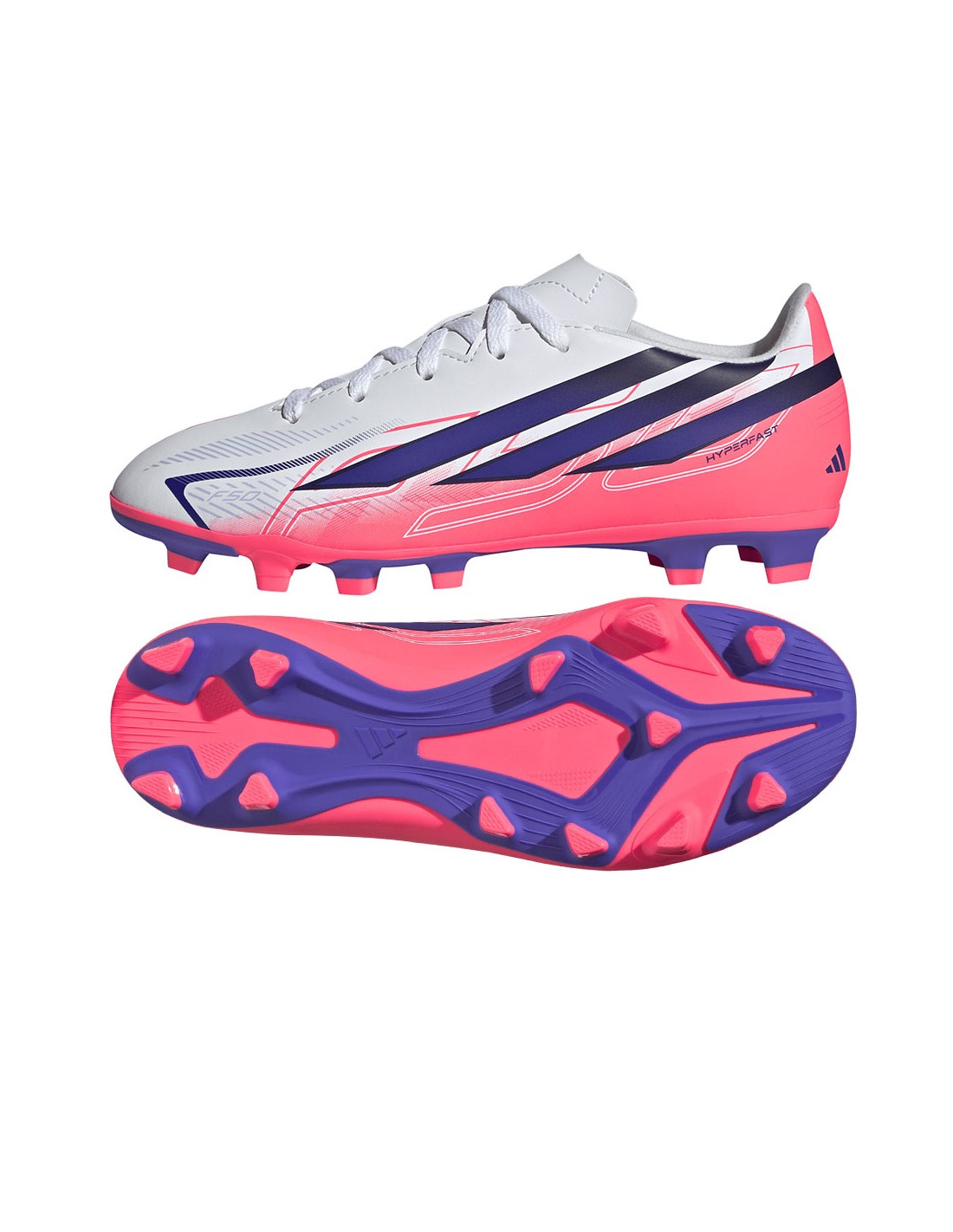 Adidas F50 Hyperfast Club Jr FGMG KK1308 shoes