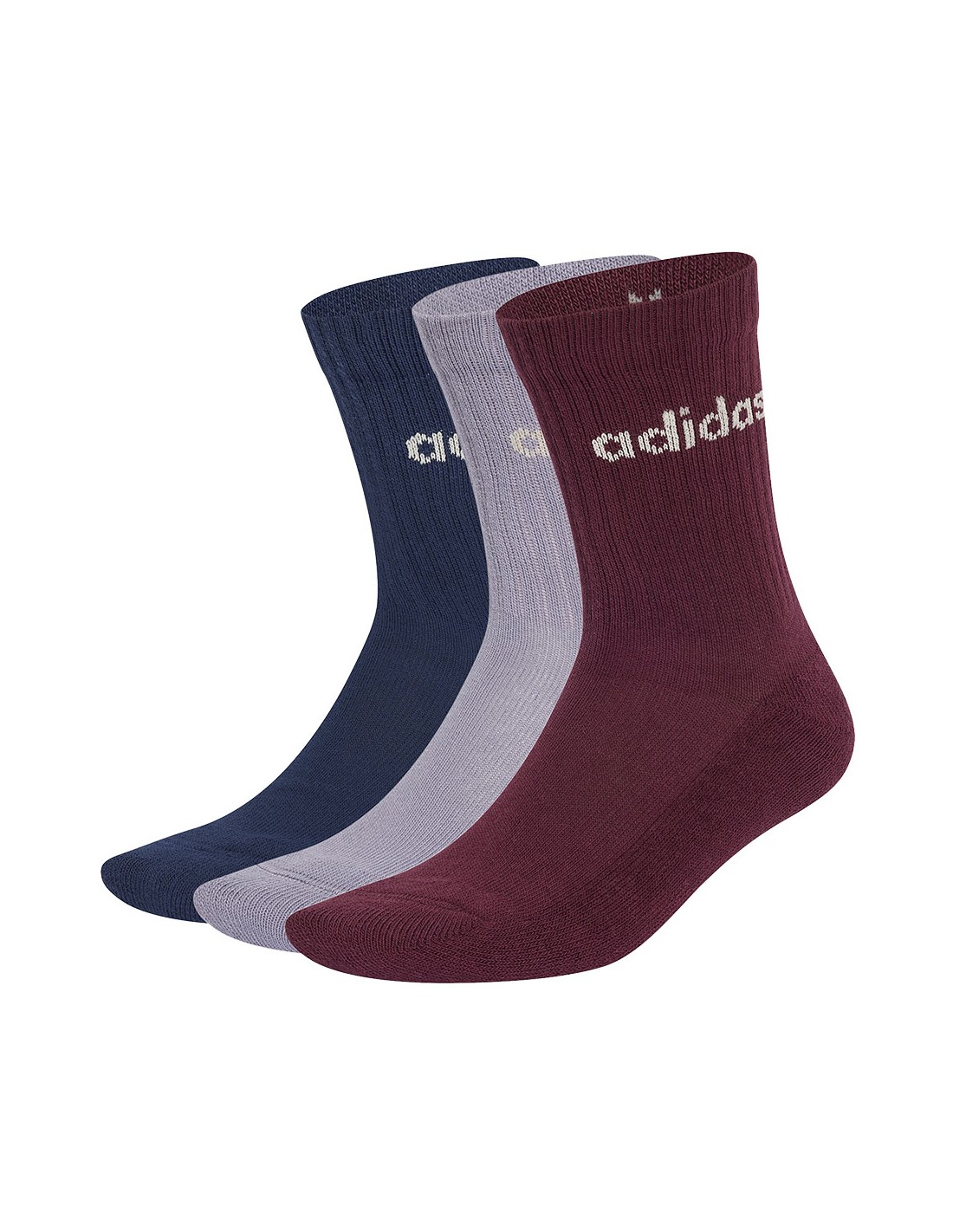 Adidas Cushioned Linear Crew 3P KQ6800 socks