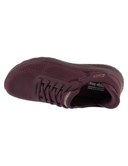 Skechers SlipIns BOBS Sport Squad Chaos Current Muse 117497WINE