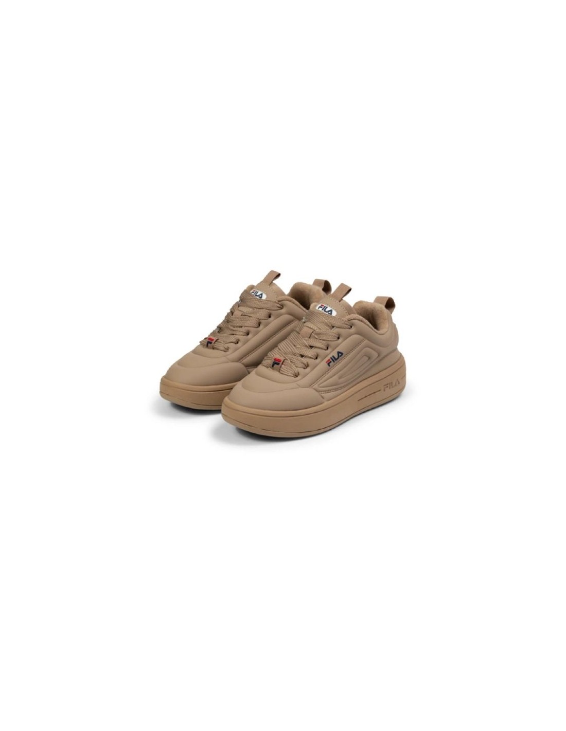 Fila Superbubble women's sports shoes beige sneakers fashionable comfortable lightweight