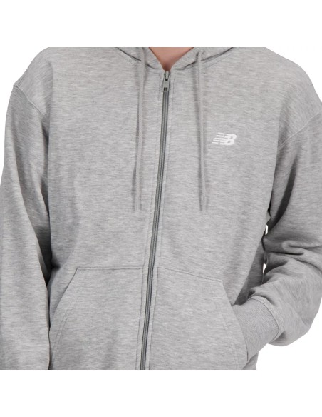 New Balance Sport Essentials Logo Fleece Full Zip MJ41502AG
