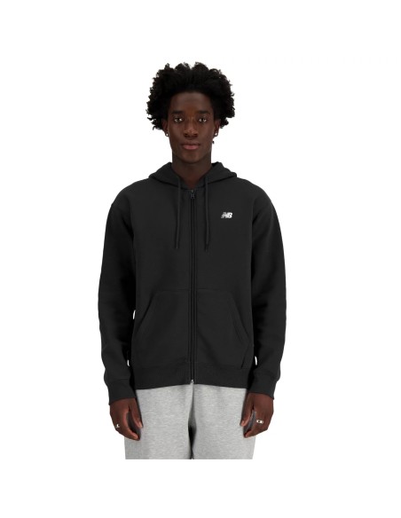 New Balance Sport Essentials Logo Fleece Full Zip MJ41502BK