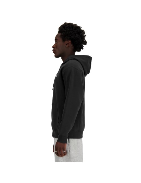 New Balance Sport Essentials Logo Fleece Full Zip MJ41502BK