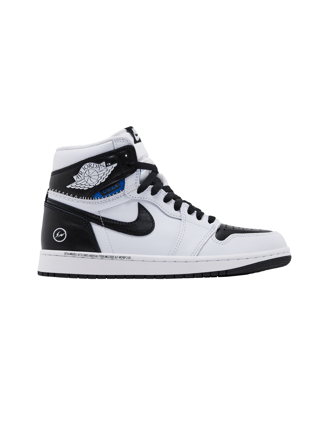 Jordan 1 Retro High OG SP Fragment x Union LA White Black II7282100 MBS