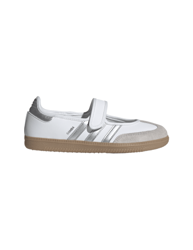 adidas Samba Jane White Silver Metallic Women's KJ3785 MBS