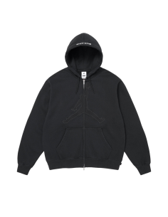 Supreme x Jordan Zip Up Hooded Sweatshirt 'Black' SS26SW24BLACK MBS