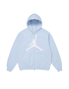 Supreme x Jordan Zip Up Hooded Sweatshirt 'Light Blue' SS26SW24LIGHTBLUE MBS