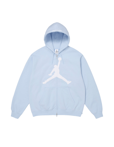 Supreme x Jordan Zip Up Hooded Sweatshirt 'Light Blue' SS26SW24LIGHTBLUE MBS