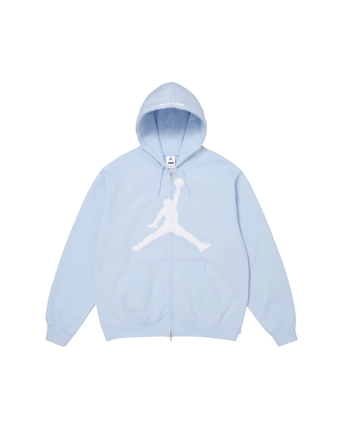Jordan Supreme x Jordan Zip Up Hooded Sweatshirt 'Light Blue' SS26SW24LIGHTBLUE MBS