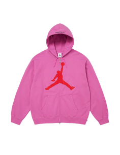 Supreme x Jordan Zip Up Hooded Sweatshirt 'Pink' SS26SW24PINK MBS
