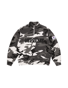 Supreme Shop Flag Half Zip Pullover 'Snow Camo Seoul' SS26SW65SNOWCAMOSEOUL MBS