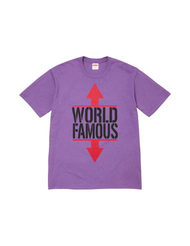 Supreme World Famous Tee 'Purple' SS26T31PURPLE MBS