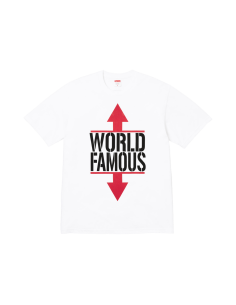 Supreme World Famous Tee 'White' SS26T31WHITE MBS
