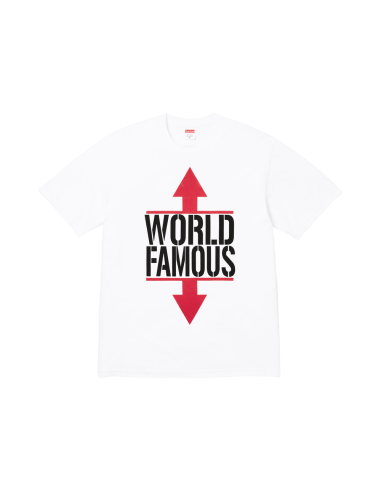 Supreme World Famous Tee 'White' SS26T31WHITE MBS