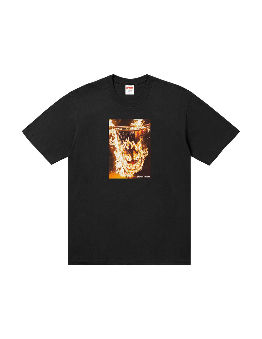 Supreme x Spitfire Flag Tee 'Black' SS26T63BLACK MBS