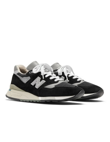 New Balance 998 MiUSA Black Silver U998BL MBS