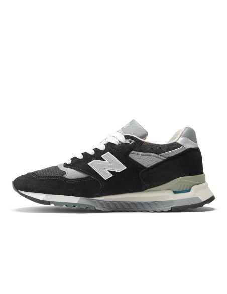 New Balance 998 MiUSA Black Silver U998BL MBS
