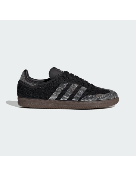 adidas Samba OG Rhinestone Black Silver Women's IH9052 MBS