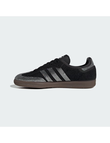 adidas Samba OG Rhinestone Black Silver Women's IH9052 MBS
