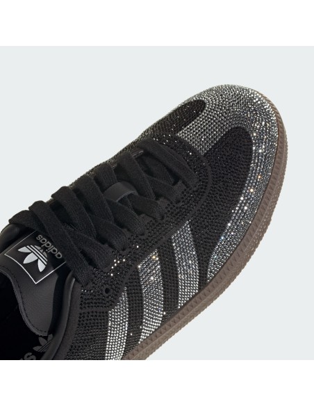 adidas Samba OG Rhinestone Black Silver Women's IH9052 MBS