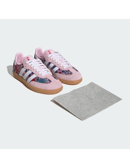 adidas Samba OG Liberty London Clear Pink Floral GS JQ2008 MBS