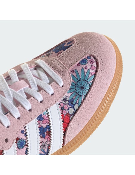 adidas Samba OG Liberty London Clear Pink Floral GS JQ2008 MBS