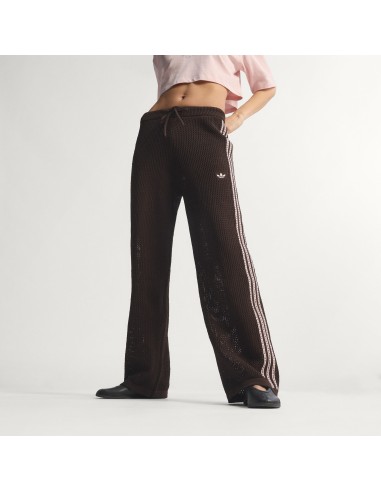 Adidas Knitted Crochet Firebird Track Pants Aurora Coffee KE0201 MBS