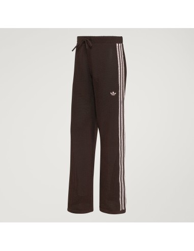 Adidas Knitted Crochet Firebird Track Pants Aurora Coffee KE0201 MBS