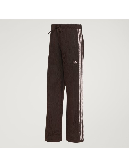 Adidas Knitted Crochet Firebird Track Pants Aurora Coffee KE0201 MBS
