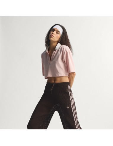 Adidas Knitted Crochet Firebird Track Pants Aurora Coffee KE0201 MBS