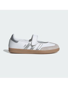 adidas Samba Jane White Silver Metallic Women's KJ3785 MBS