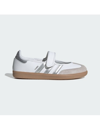 adidas Samba Jane White Silver Metallic Women's KJ3785 MBS