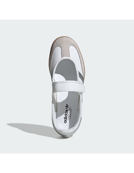 adidas Samba Jane White Silver Metallic Women's KJ3785 MBS
