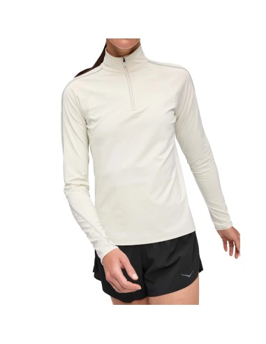 Hoka W GlideTech Quarter Zip Longsleeve 1164155TLS