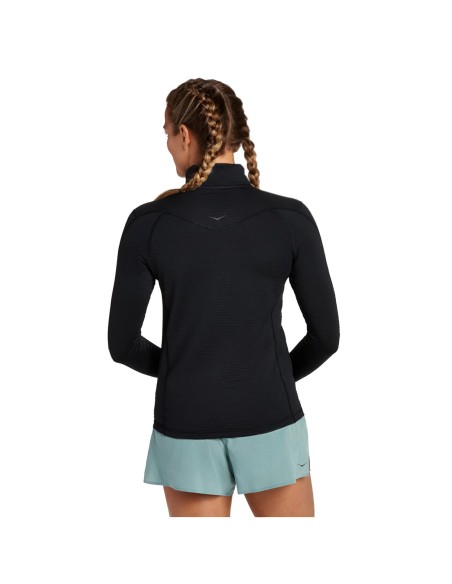 Hoka W 12 Zip Longsleeve 1135053BLK